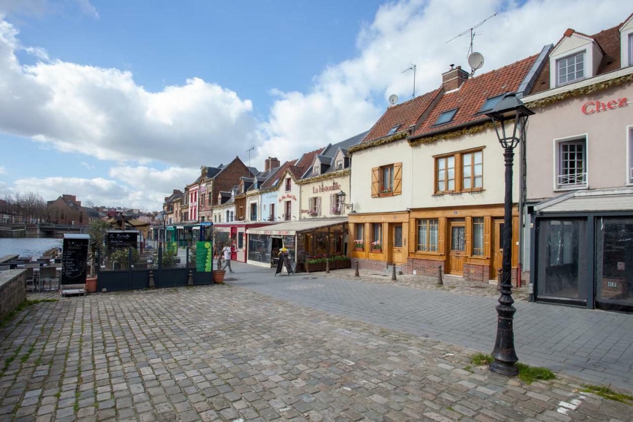 Le Quai Amienois - Nid Douillet Moderne Face A La Cathedrale Lejlighed Amiens Eksteriør billede