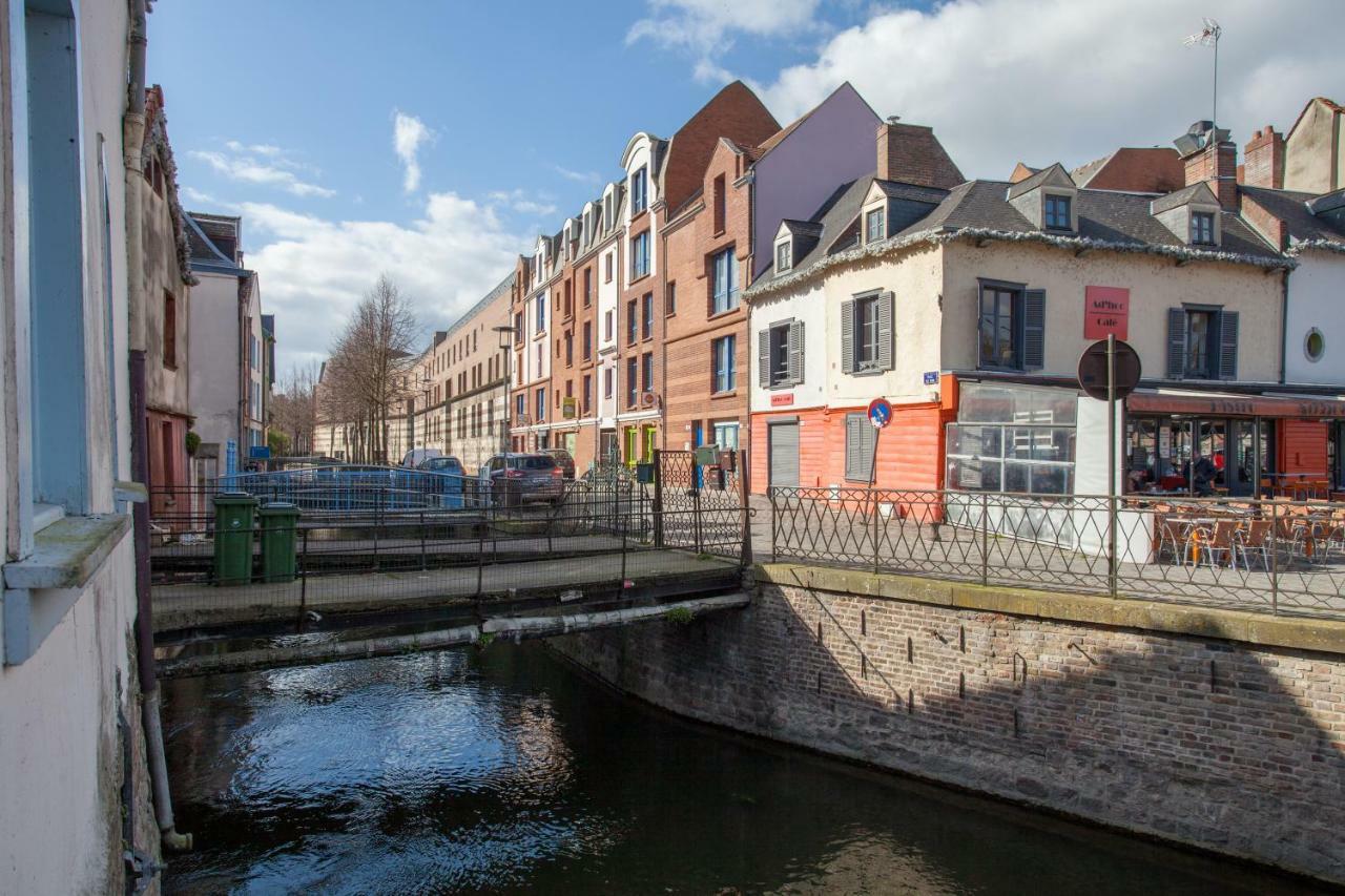 Le Quai Amienois - Nid Douillet Moderne Face A La Cathedrale Lejlighed Amiens Eksteriør billede